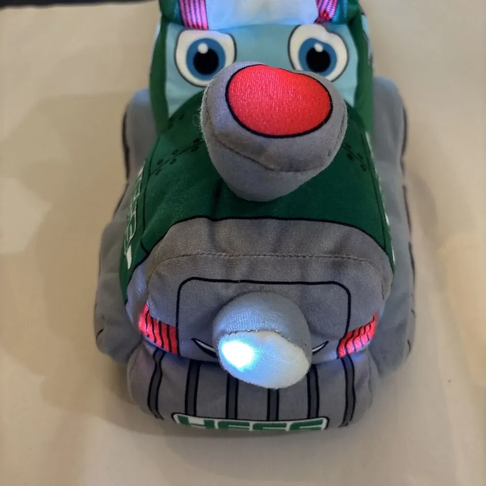 My First Hess Truck Plush 2022 CHOO CHOO Soft Train Light Up -no Sounds